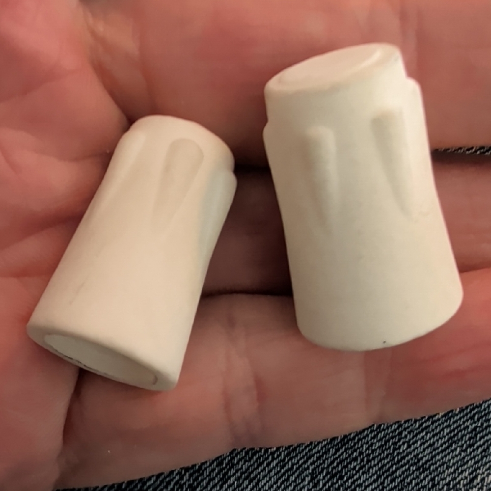 Porcelain Wire Caps Vintage 2 Elwctocal Connectors